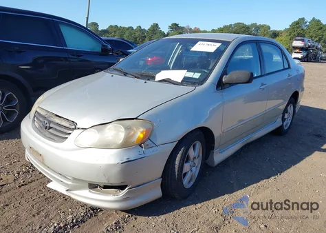 2004 Toyota Corolla S from USA, damaged, VIN 2T1BR32E44C213926